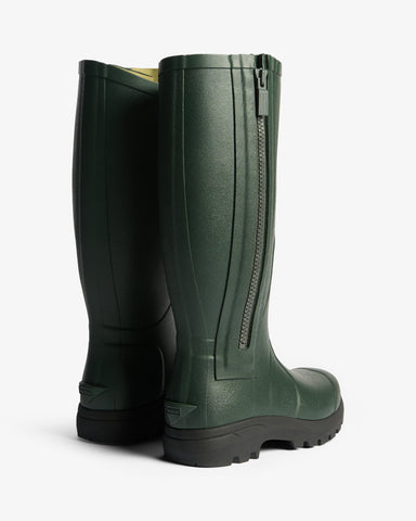 Unisex Dark Olive Balmoral MKII Full Zip Wellington Boot