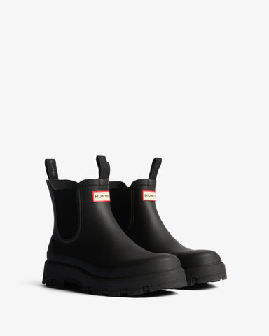 Unisex Black Elements Elastic Chelsea Boot