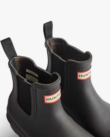 Women's Tartan Lining Chelsea Boot
