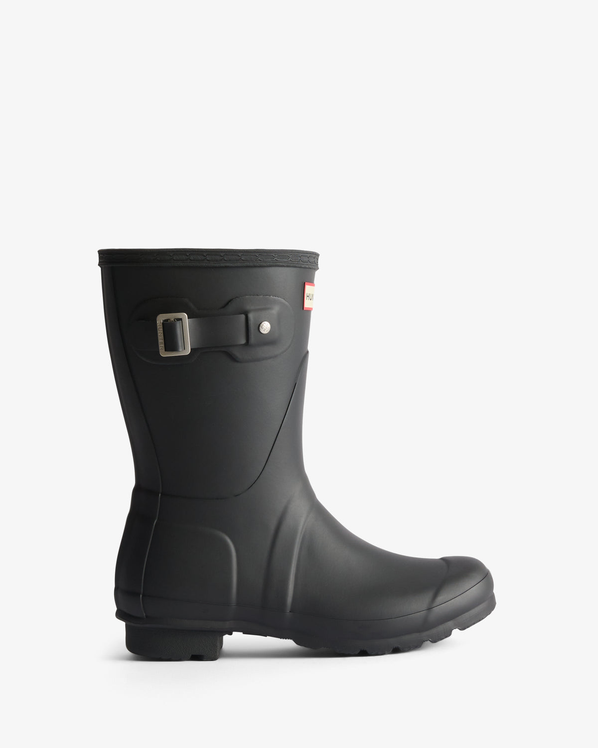 Women's Tartan Lining Short Wellington Boot