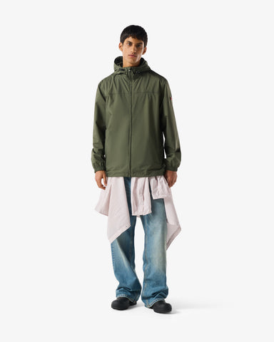 Unisex Kambaba Green Play Packable Shell Rain Jacket