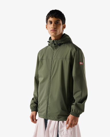 Unisex Kambaba Green Play Packable Shell Rain Jacket