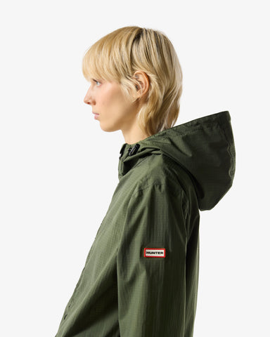 Unisex Kambaba Green Play Packable Shell Rain Jacket