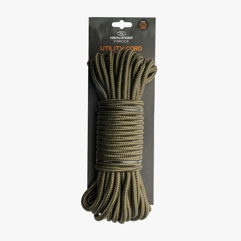 Highlander Utility Rope - 9mm x15m - Wylies Outdoor World