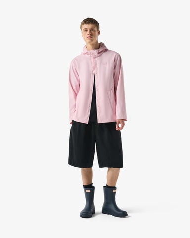 Unisex Parfait Pink Downpour Izzy PU Hooded Jacket