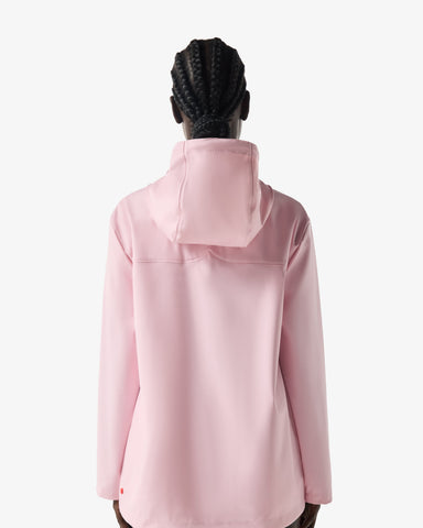 Unisex Parfait Pink Downpour Izzy PU Hooded Jacket