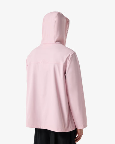 Unisex Parfait Pink Downpour Izzy PU Hooded Jacket