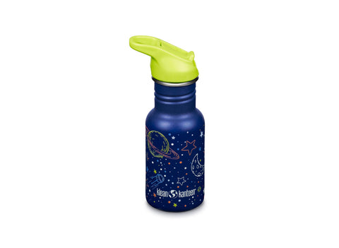 Klean Kanteen 355ml Classic Kid's Water Bottle with Flip Seal Sport Cap