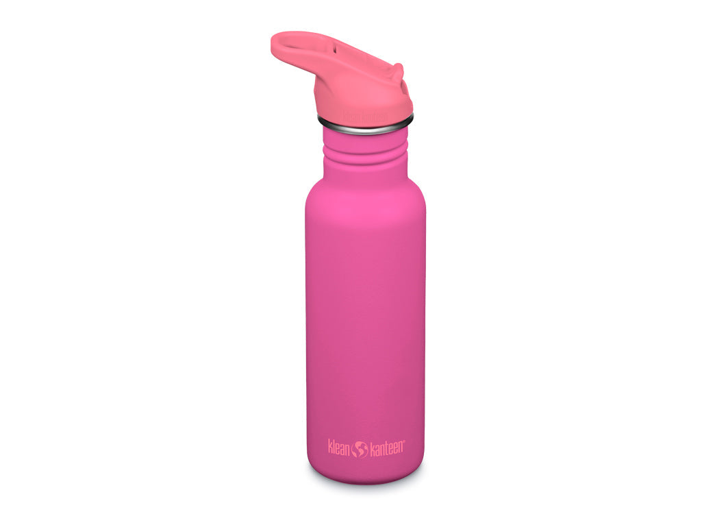 Klean Kanteen 532ml Classic Water Bottle with Flip Seal Sport Cap