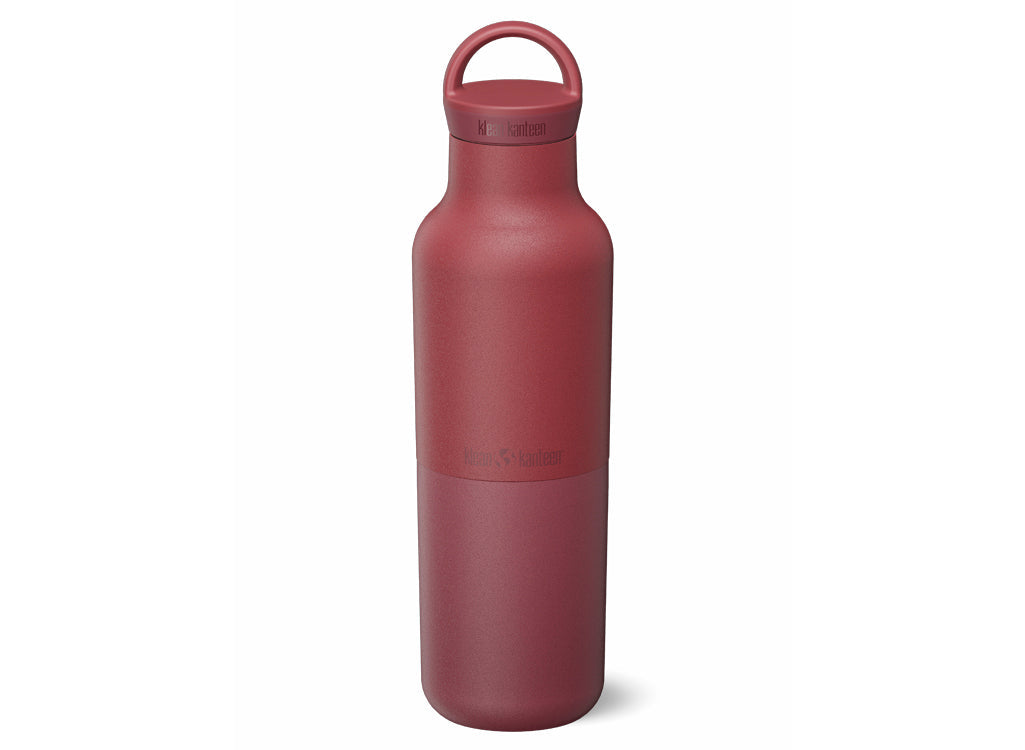 Klean Kanteen 592ml Rise Insulated Classic Water Bottle with Arch Loop Cap