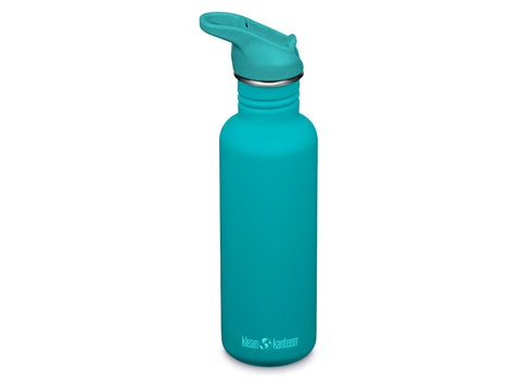 Klean Kanteen 800ml Classic Water Bottle with Flip Seal Sport Cap