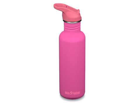 Klean Kanteen 800ml Classic Water Bottle with Flip Seal Sport Cap