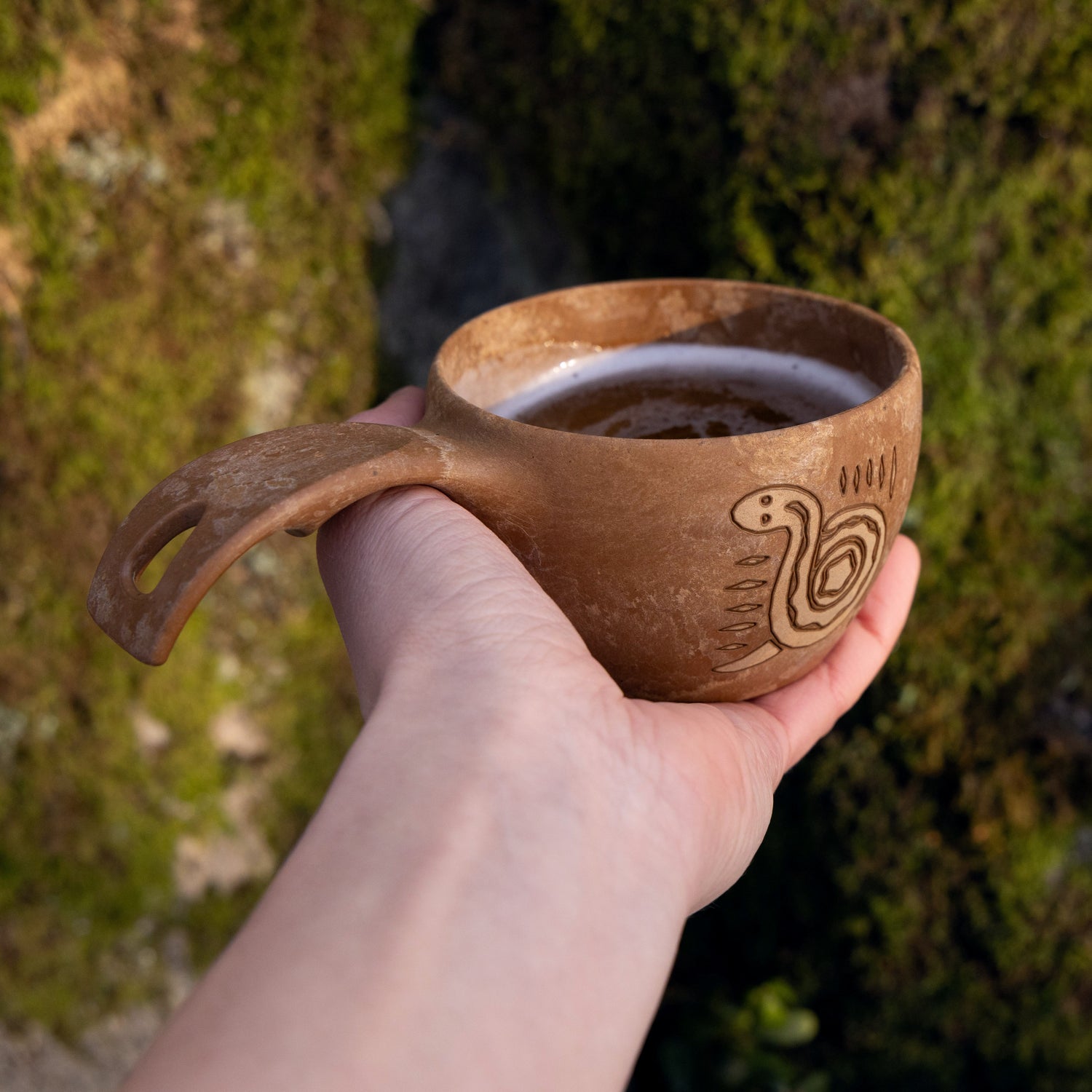 Kupilka 21 Kalevala Snake Classic Cup - Original Brown
