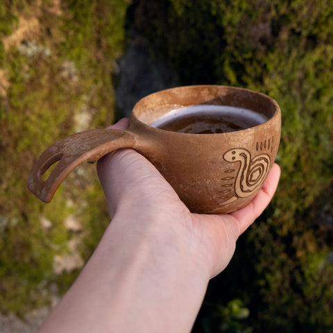 Kupilka 21 Kalevala Snake Classic Cup - Original Brown