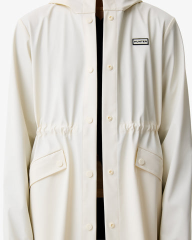 Women's Egret Melissa PU Long Windbreaker