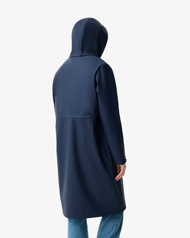 Women's Total Eclipse Melissa PU Long Windbreaker