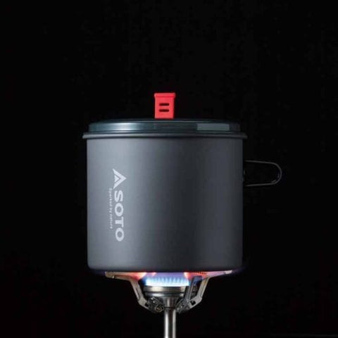 SOTO Amicus Gas Stove and New River Pot Combo