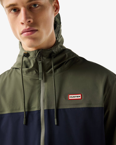 Men's Kambaba Green Originals Colour Block Waterproof Jacket