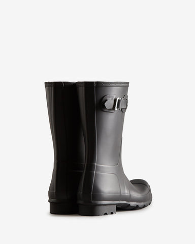 Men's Black Original Short Wellington Boot