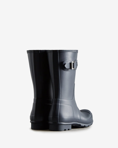 Men's Navy Original Short Wellington Boot