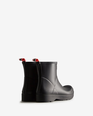 Men's Black Play Short Wellington Boot