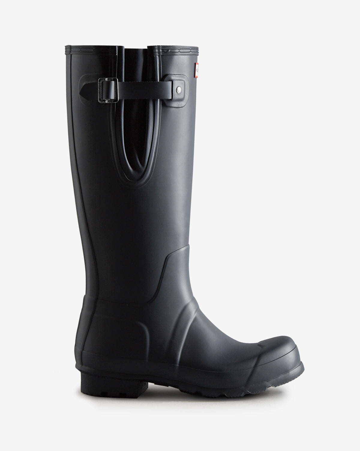 Men's Navy Tall Side Adjustable Wellington Boot