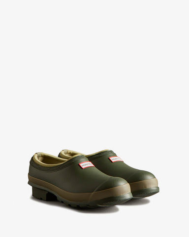 Women's Dark Olive Gardener Neoprene Lined Clogs