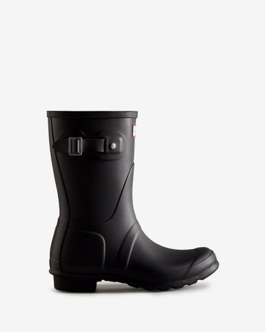 Women's Black Original Short Wellington Boot