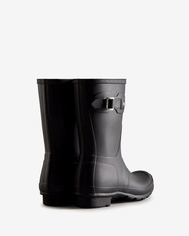 Women's Black Original Short Wellington Boot