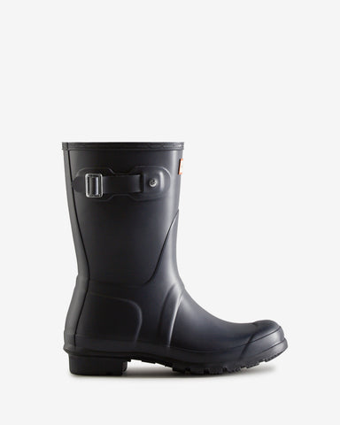 Women's Navy Original Short Wellington Boot