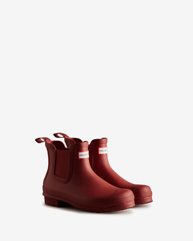 Women's Military Red Original Chelsea Boot
