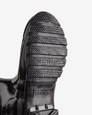 Women's Black Original Tall Gloss Wellington Boot