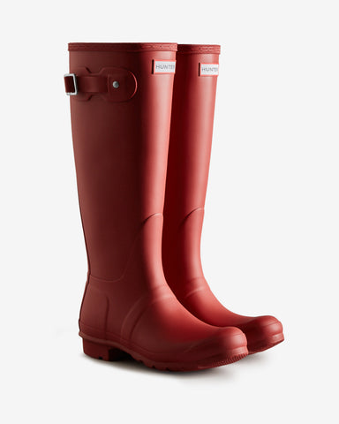 Women's Military Red Original Tall Wellington Boot