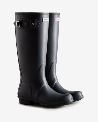 Women's Navy Original Tall Wellington Boot