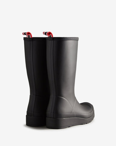 Women's Black Play Tall Wellington Boot