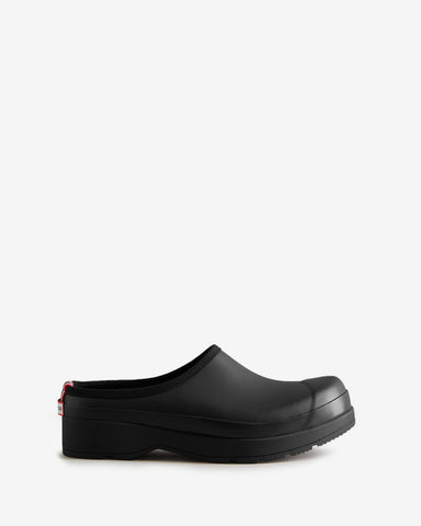 Men's Black Play Clog