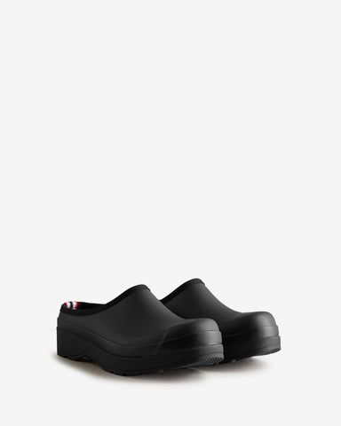Men's Black Play Clog