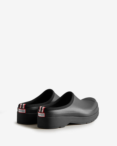 Men's Black Play Clog