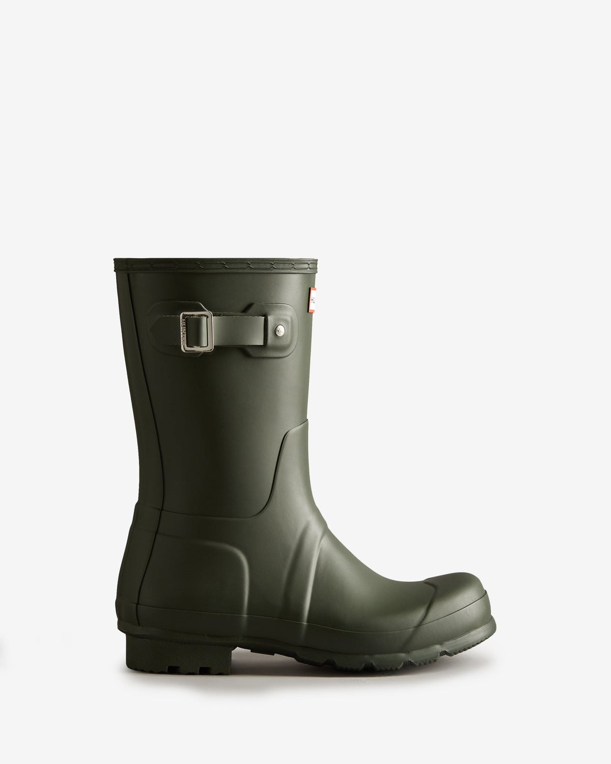 Men's Dark Olive Original Short Wellington Boot
