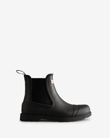 Men's Black Commando Chelsea Boot