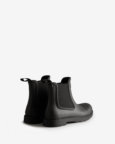 Men's Black Commando Chelsea Boot
