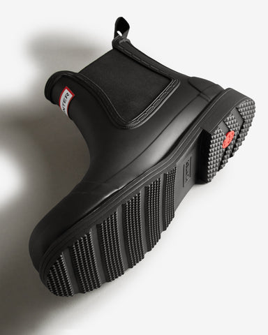 Men's Black Commando Chelsea Boot