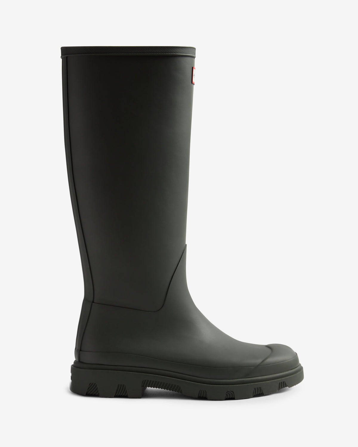 Unisex Dark Olive Downpour Tall Wellington Boot