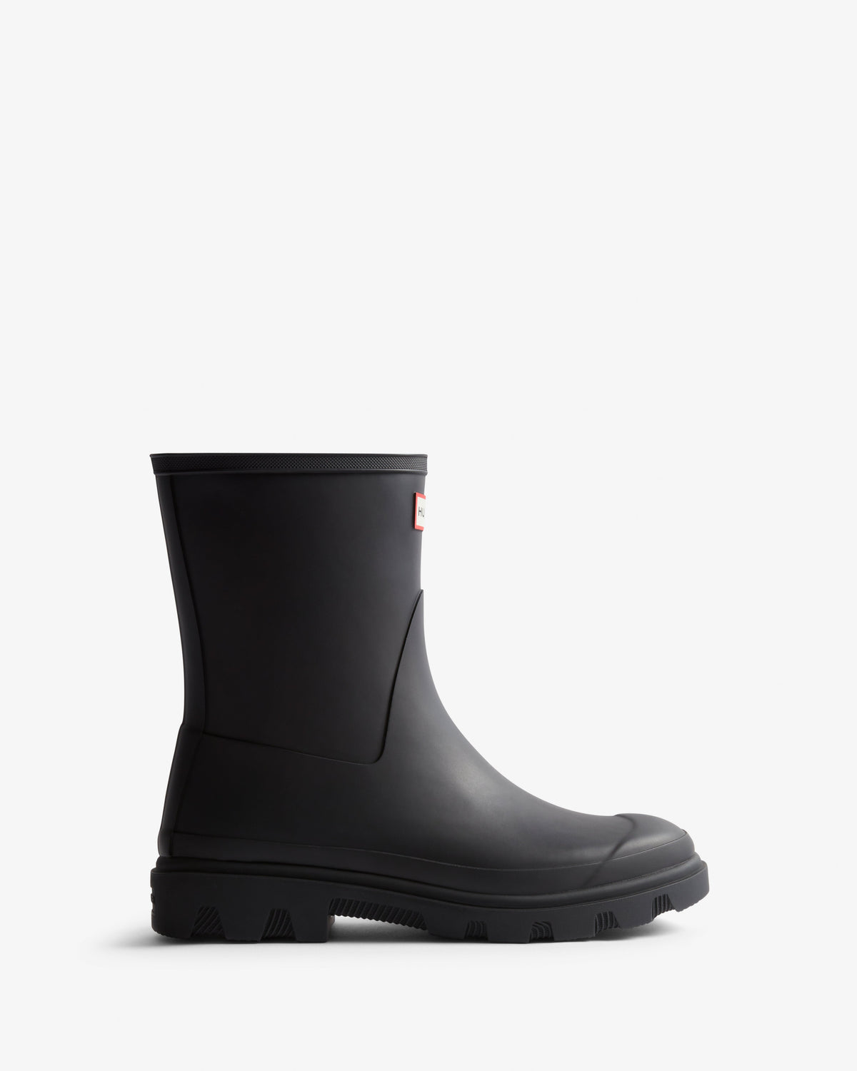 Unisex Black Downpour Short Wellington Boot
