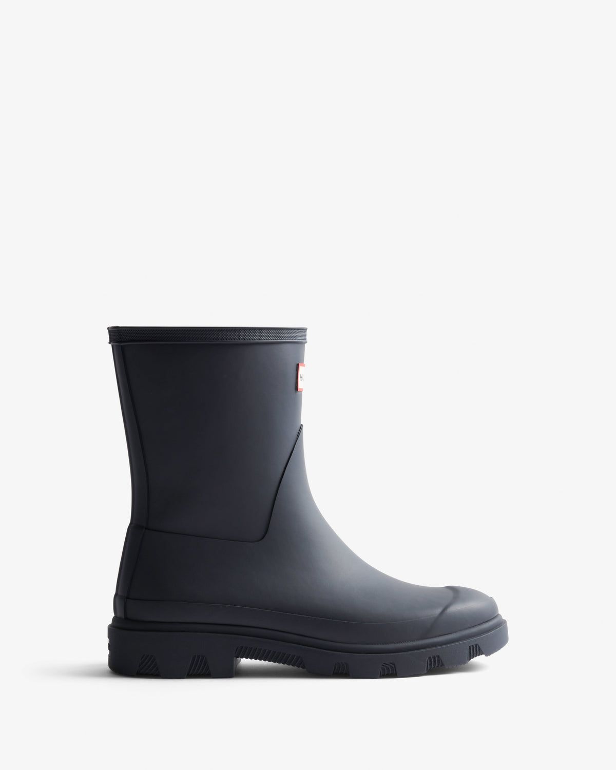 Unisex Navy Downpour Short Wellington Boot