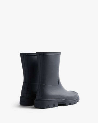 Unisex Navy Downpour Short Wellington Boot