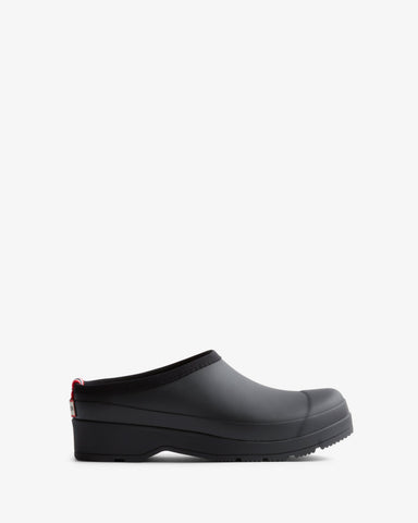 Women's Black Play Clogs