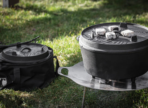 Petromax 16.1L Cast Iron Dutch Oven with Legs - Wylies Outdoor World