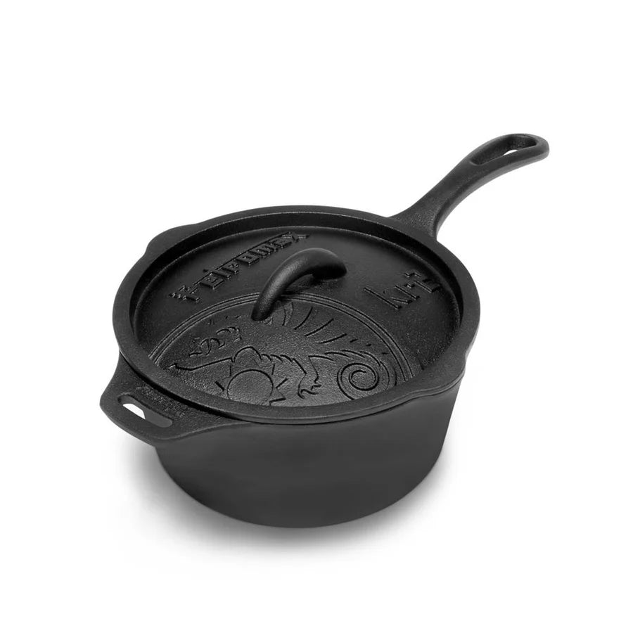 Petromax  Cast Iron Saucepan with Lid - Wylies Outdoor World