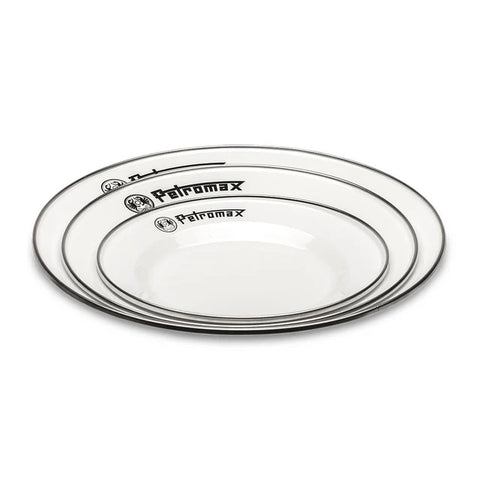 Petromax Set of 2 Enamel Plates - Wylies Outdoor World